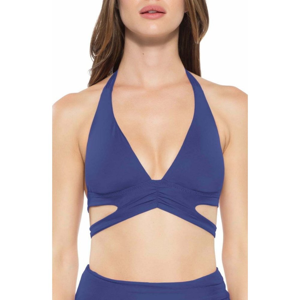 Nwot $68 Becca Color Code Split Strap Bikini Top … - image 1